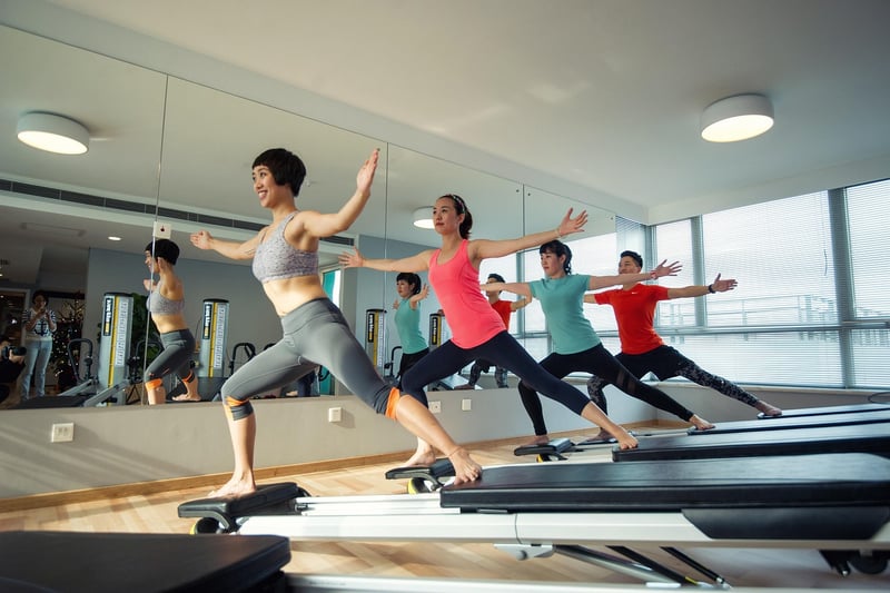 Barre Pilates Exercise